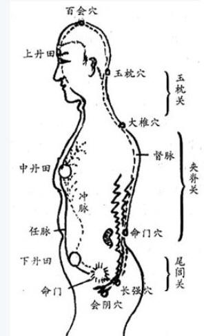 修炼真气的功法运行图图片